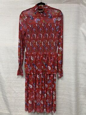 chelsea and violet red dress Chelsea & Violet | Dresses | Chelsea Violet Blush Long Sleeve Lace Overly  Mini Dress Size Large